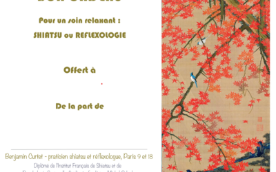Offrez une séance de shiatsu & réflexologie pour la Saint-Valentin à Paris